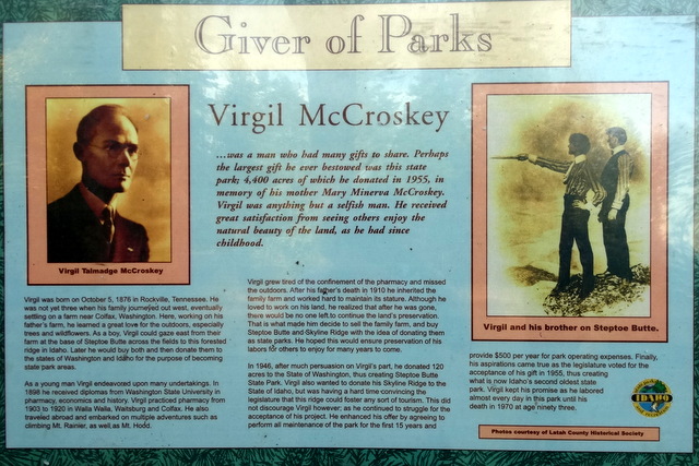Virgil McCroskey - Giver of Parks