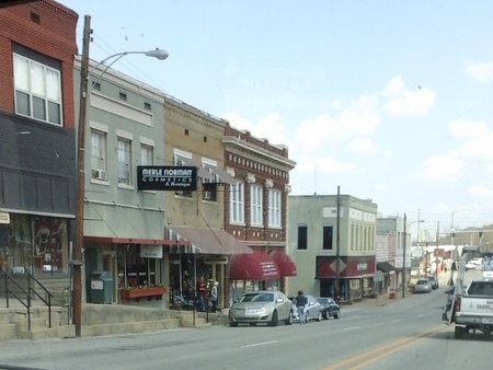 The town of Heber Springs