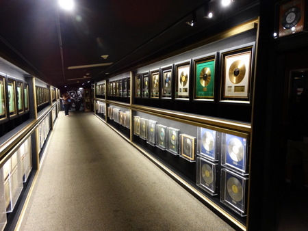 All Elvis's gold records!