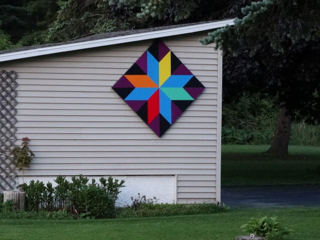 And we found another barn quilt!