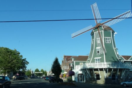 The windmill.  Lynden is a small Dutch farming community.