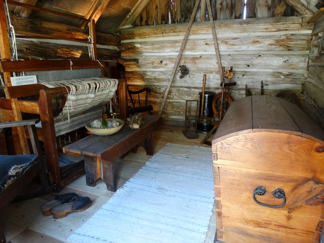 The loom house.