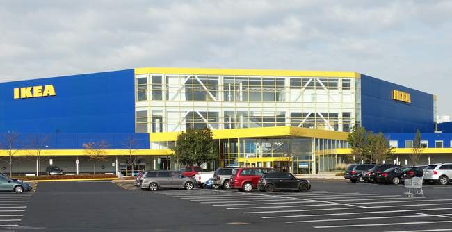 The IKEA store