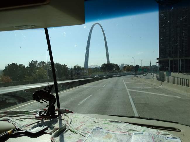 This is the closest I've been to the arch yet.
