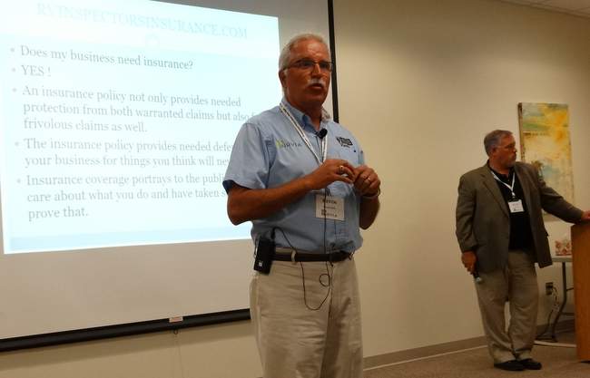 Scott Miller and Kevin Placzek (one of the IMTs) talked about the business insurance package they've put together for all of us and they were willing to take suggestions from us as to what we need from our insurance.  I had the feeling they are on our side.