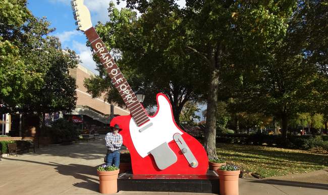 Finally made it to the Grand Ole Opry after having called ahead and rescheduled our tour.