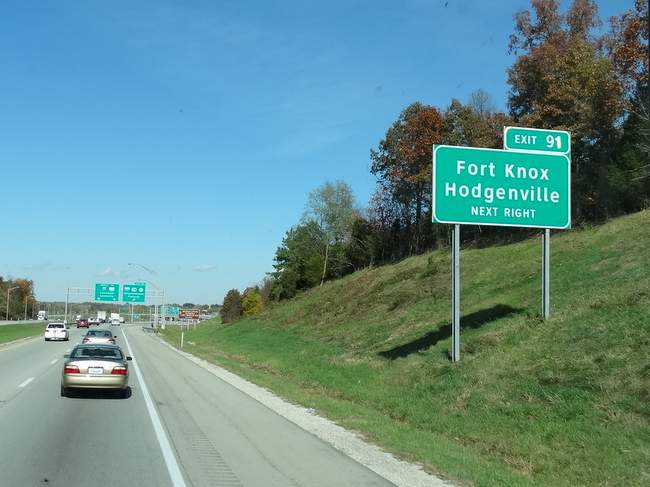 Whoa!  Fort Knox?  It was a surprise to me that the US bullion depository is in Kentucky.