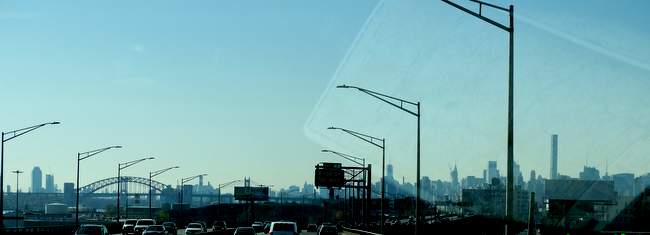 When we got to New Rochelle, Mark thought we were in the heart of New York City. I said, "No this isn't big enough." When we got our first view of New York City, Mark understood what I meant.