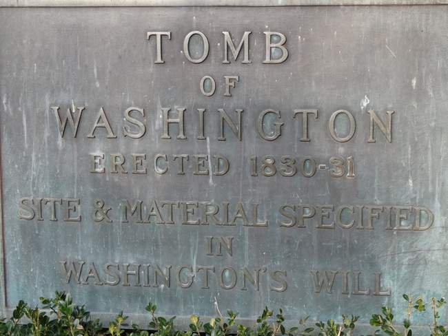 Washington even laid out his wishes for things that were built after his death.