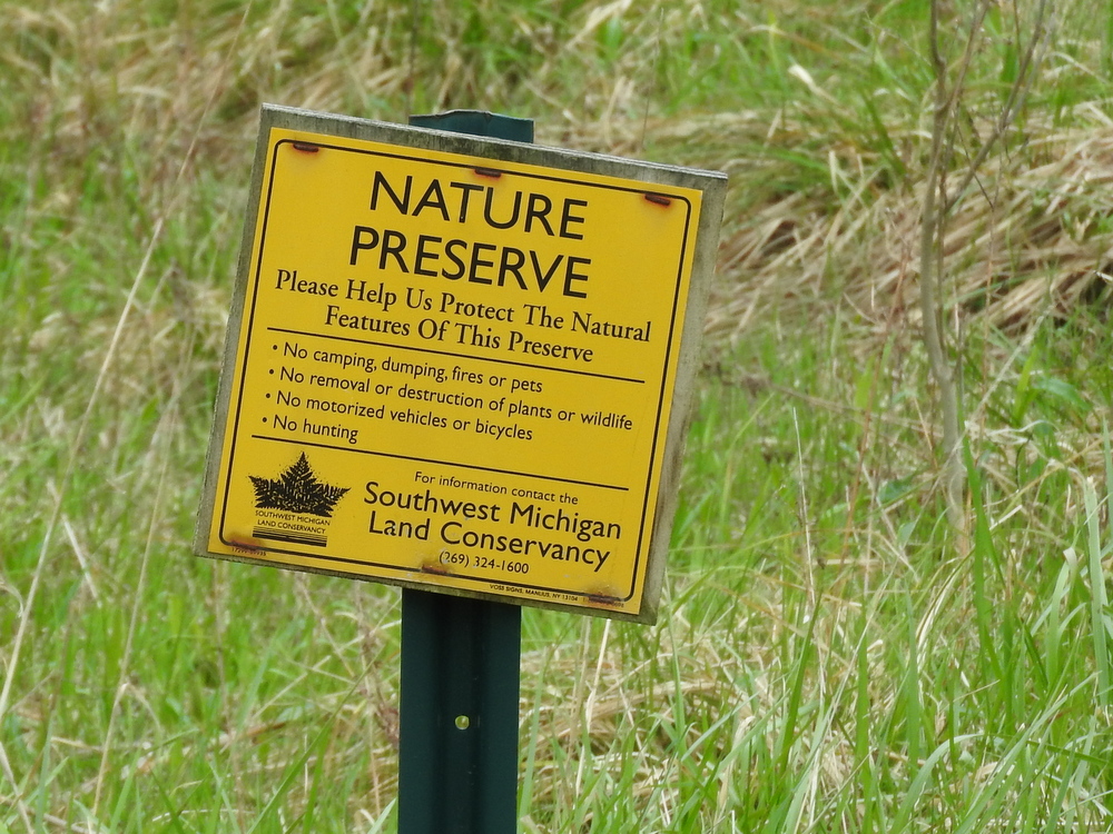 This section has been turned into a nature preserve, which I assume means it looks pretty much like it did when it was in the family.