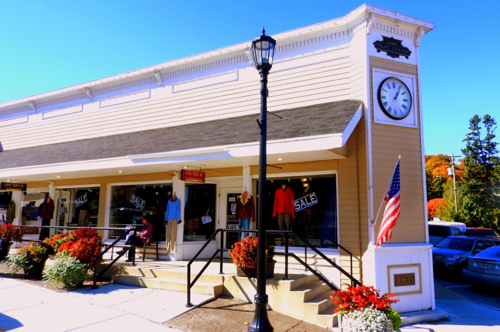 One of the shops in downtown Sister Bay