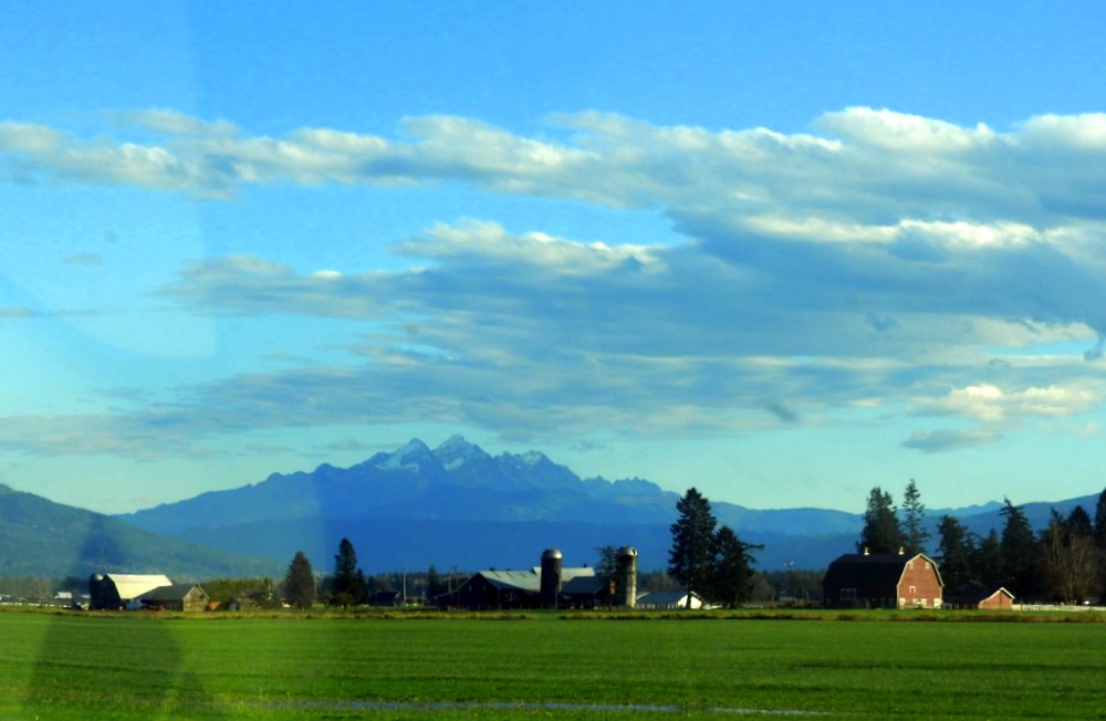 Lynden, WA reminds me of Door County, WI... except with mountains!