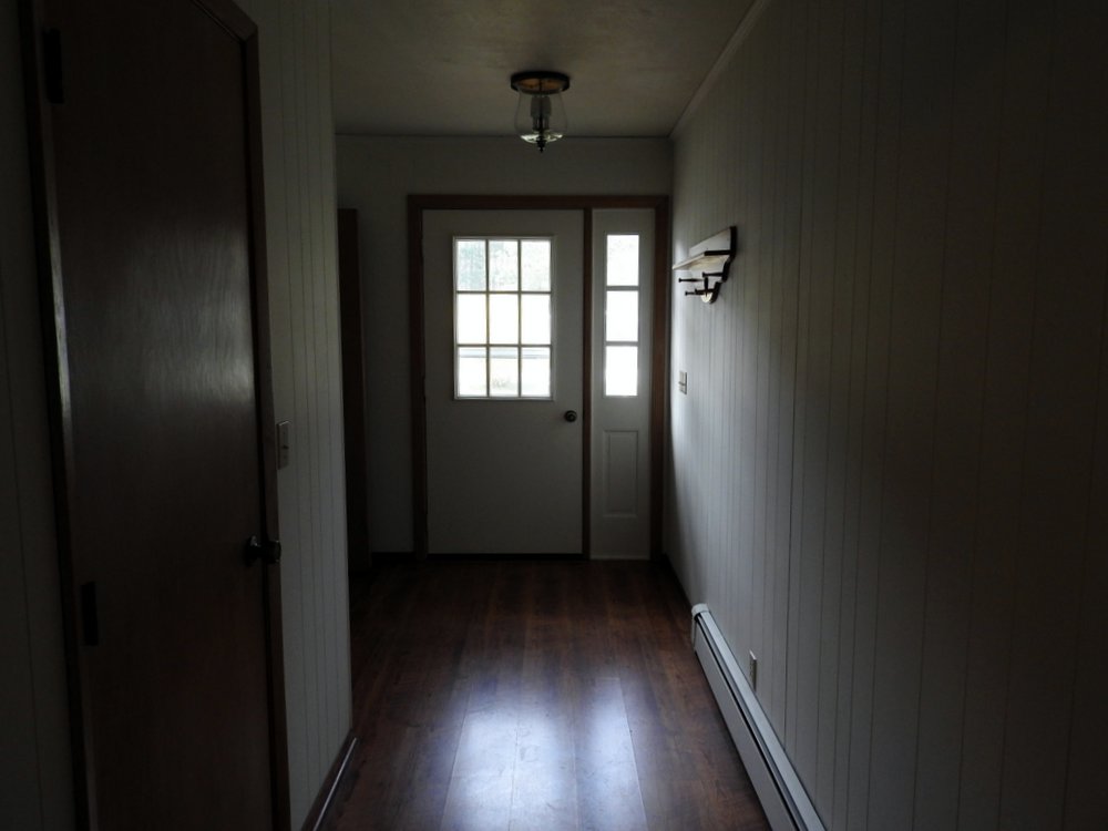 This is the entry hall from the front door.